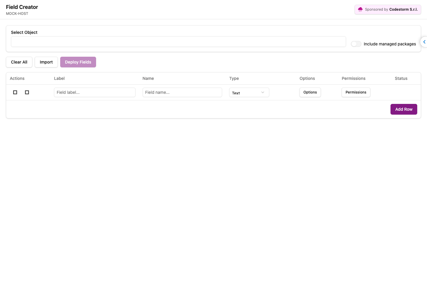 Field Creator screenshot