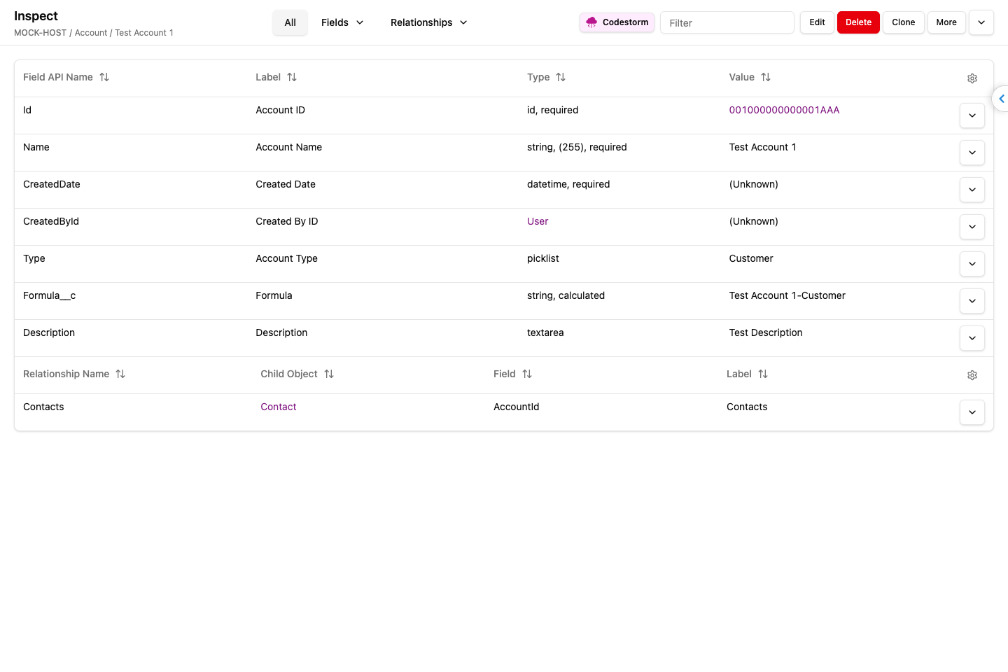 Inspect screenshot
